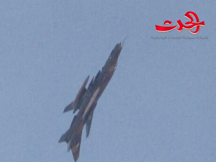 الطيران الحربي السوري يدمر مستودعا ضخما لذخيرة "النصرة" بريف إدلب
