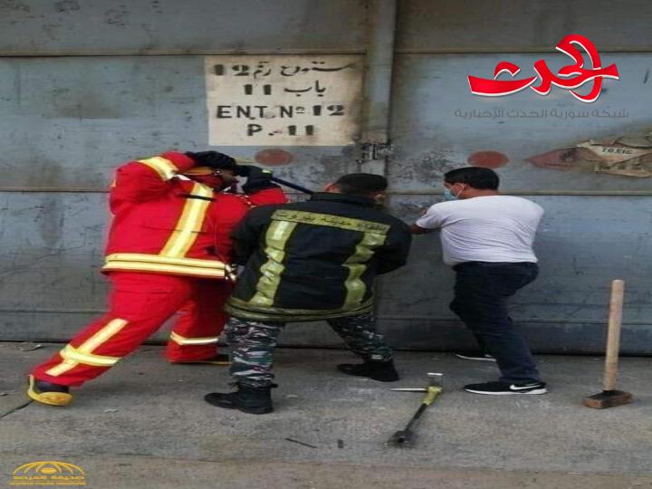 صورة مؤثرة لن ينساها اللبنانيون.. التقطت قبل لحظات من انفجار بيروت