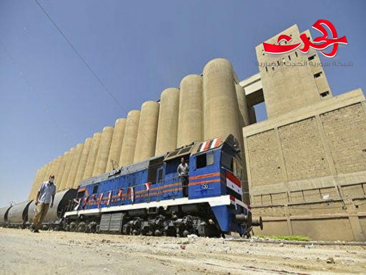 وزارة النقل تكشف عن الوفورات المحققة من إيصال القطار إلى صوامع الحبوب بريف دمشق 