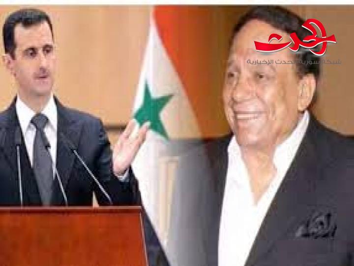 عادل إمام  : سبب سجني، وقوفي إلى جانب الزعيم بشار الأسد