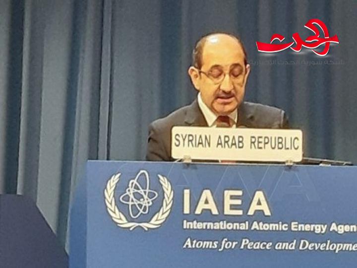السفير صباغ: التقارير السنوية للوكالة الدولية للطاقة الذرية تشهد على وفاء سورية التام بالتزاماتها