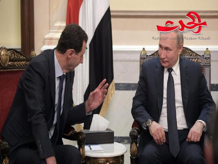 الرئيس الاسد يخطط للقاء بوتين