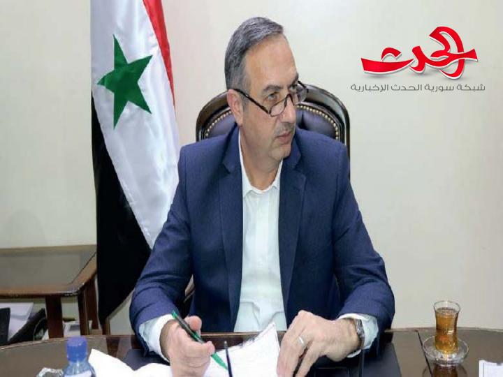 محافظ ريف دمشق يحل المكتب التنفيذي في ضاحية قدسيا