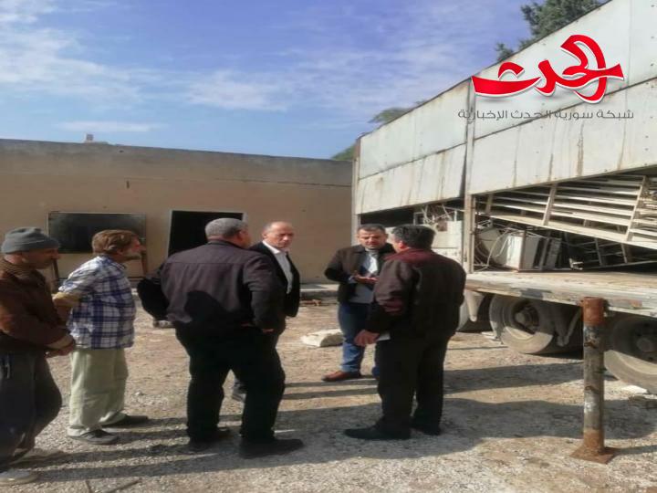 المخبز المتنقل يصل إلى خان شيخون في إدلب