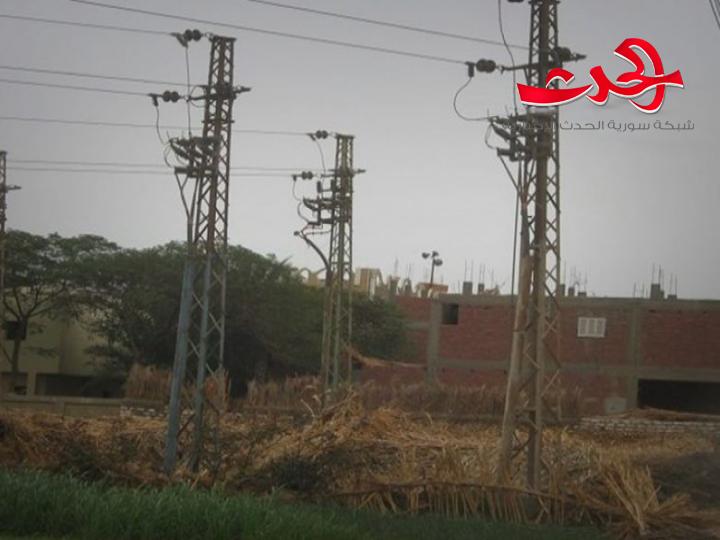 سرقة خطوط كهربائية من مناطق وقرى في حمص يحرم مشتركيها من الكهرباء