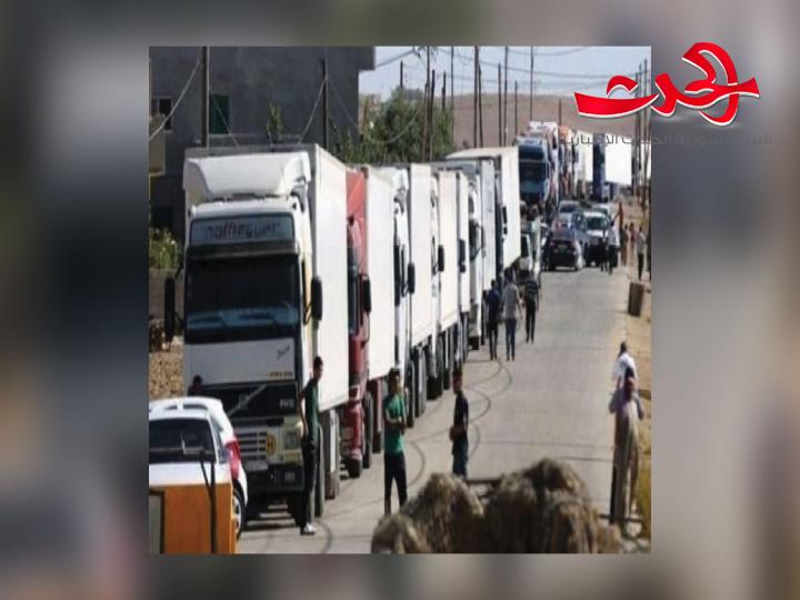 السلطات الاردنية تمنع سائقي الشاحنات السورية من العبور.. ولا مبررات