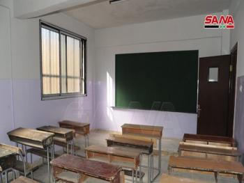 تأهيل مدارس وطرق في محافظة ريف دمشق