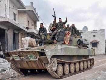 الجيش يطهر قرى أنقراتي وكفربطيخ وكفر داديخ بريف إدلب وبلدة زيتان بريف حلب