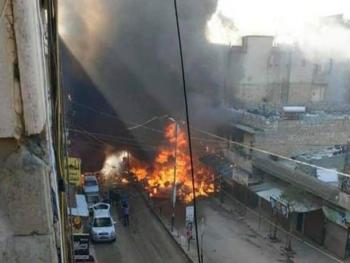 انفجار سيارة مفخخة في عفرين يسفر عن استشهاد 3 مواطنين