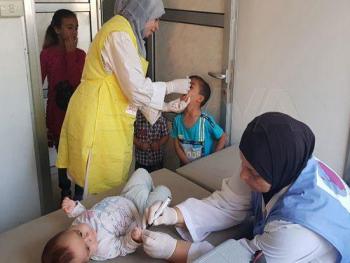وزارة الصحة تطلق حملة تلقيح ضد شلل الاطفال