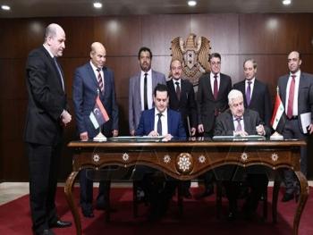اتفاقية بين سورية وليبيا لإعادة افتتاح مقرات البعثات الدبلوماسية وتنسيق مواقف البلدين