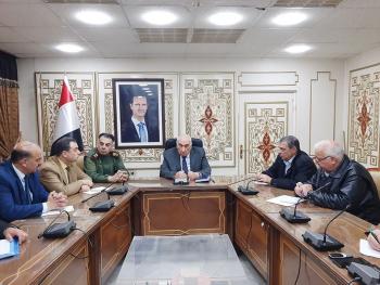تشكيل لجنة وغرفة طوارئ تطبيقا للاجراءات الوقائية للتصدي لـ كورونا في محافظة درعا