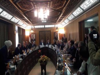 حمشو: ناقشنا مع السيد الوزير والسيد محافظ دمشق إمكانية اغلاق الاسواق التجارية في الاسبوع القادم