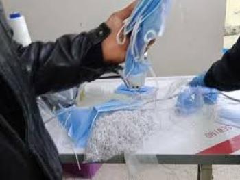 ورشة تبيع كمامات مغشوشة في ريف دمشق باسعار باهظة