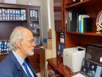 الدكتور الجعفري يجدد مطالبة سورية برفع الاجراءات القسرية المفروضة عليها 