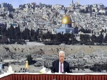 محمود عباس يلغي جميع الاتفاقات مع كيان الاحتلال والادارة الامريكية