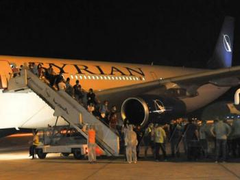 وصول الدفعة الثانية من طلاب الهند إلى مطار دمشق ومنه إلى الحجر الصحي