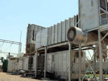 وضع المجموعة الغازية الثانية لتوليد الكهرباء بمحطة التيم في ريف دير الزور بالخدمة بعد تأهيلها