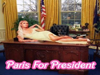 باريس هيلتون تترشح للرئاسة الامريكية