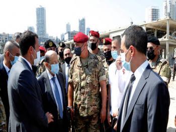 الرئيس اللبناني: المطالبة بتحقيق دولي في انفجار بيروت هدفه اضاعة الوقت 