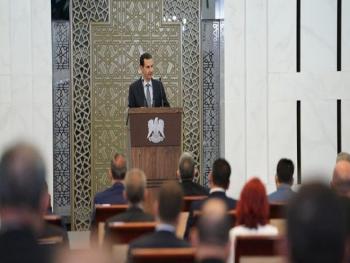 الرئيس الأسد في كلمة أمام أعضاء مجلس الشعب: لا فرق بين إرهابي محلي أو مستورد أو جندي صهيوني أو تركي أو أمريكي فكلهم أعداء على