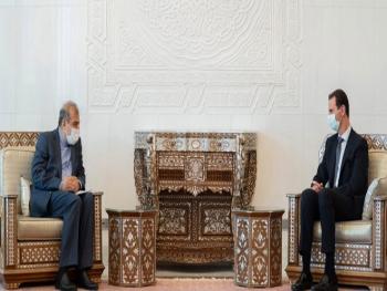الرئيس الأسد يستقبل أصغر خاجي.. تعميق التعاون الاقتصادي بين سورية وإيران لمواجهة الحصار الذي تفرضه الولايات المتحدة