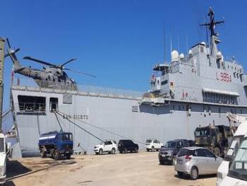 إيطاليا ترسل سفينتين عسكريتين محملتين بالمساعدات إلى لبنان