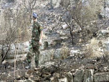 اصابة 4 جنود لبنانيين على الحدود السورية في القاء قنبلة من مهربين
