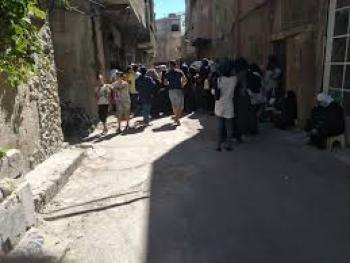 محافظة دمشق تعلن عن قطع طريق  حي الدويلعة الاساسي 