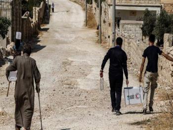 1000 أسرة تعود إلى ريف حلب الغربي