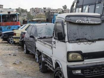 ضبط 130 سيارة مذاع البحث عنها في دمشق