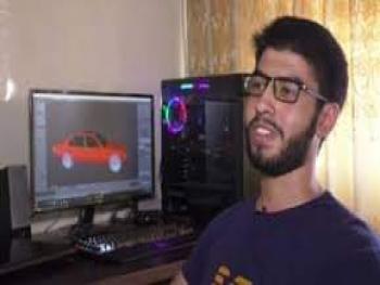 شاب سوري يصمم لعبة فيديو تحاكي شوارع دمشق وسياراتها