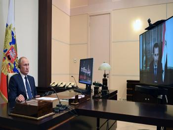 خلال لقاء مع الرئيس الاسد.. الرئيس بوتين: بؤرة الإرهاب الدولي في سوريا تم القضاء عليها عمليا