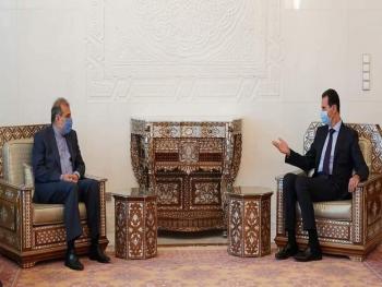 الرئيس الأسد يستقبل السيد علي أصغر خاجي كبير مساعدي وزير الخارجية الإيراني والوفد المرافق له