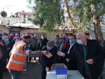 مجلس مدينة درعا يكرم  عمال النظافة