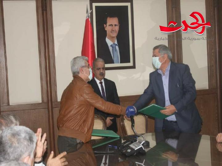 وزير الكهرباء : إعادة تأهيل المجموعتين الأولى والخامسة في محطة توليد حلب الحرارية