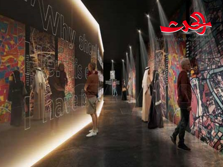 الجناح السوري في معرض إكسبو دبي يضع اللمسات الأخيرة تحضيراً للافتتاح