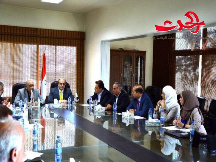 الوزيران صباغ والخليل : دعم المشاركة السورية بمعرض "إكسبو دبي”