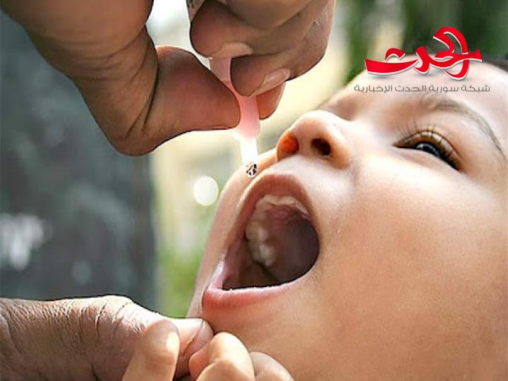 الصحة تطلق حملة تلقيح وطنية ضد شلل الأطفال يوم الأحد