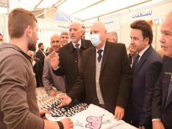 افتتح مهرجان الخيرات للتسوق بمدينة درعا 
