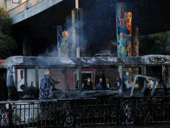 موسكو وطهران تدينان التفجير الإرهابي لحافلة المبيت في سورية