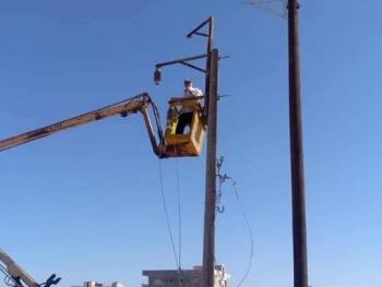 في درعا : الكهرباء تعود..بعد انقطاع 3 أشهر 