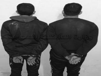 في حماة : القبض على شخصين يمتهنان سرقة دراجات نارية 