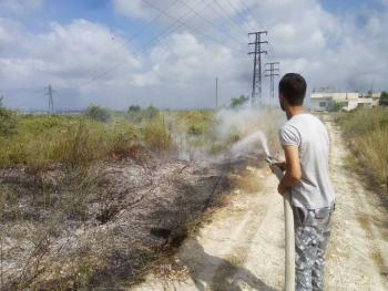 إخماد 48 حريقاً خلال عطلة العيد في اللاذقية 