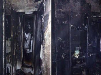 وفاة فتاة وإصابة 6 أشخاص آخرين بحريق ضمن منزل بدمشق