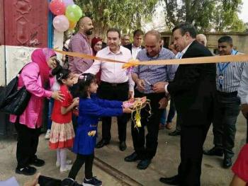 مع بدء العام الدراسي الجديد ٢٠٢٢ _٢٠٢٣ م مدارس محافظة درعا تستقبل أبناءها في يوم الفرح