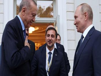 بوتين خلال لقائه مع أردوغان يحدد النهج الذي يجب اتباعه لحل الأزمة السورية