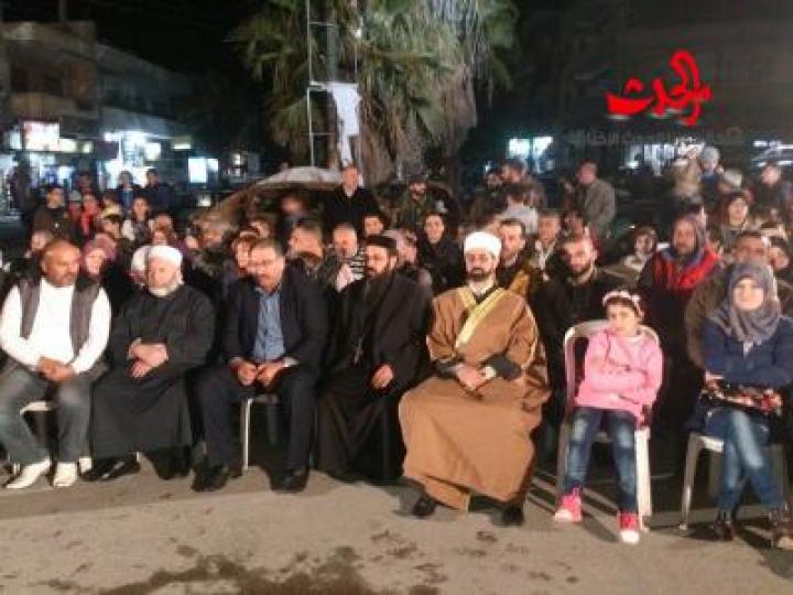 أهالي الزهراء في حمص مطالبنا محقة ونتمنى الوقوف معنا