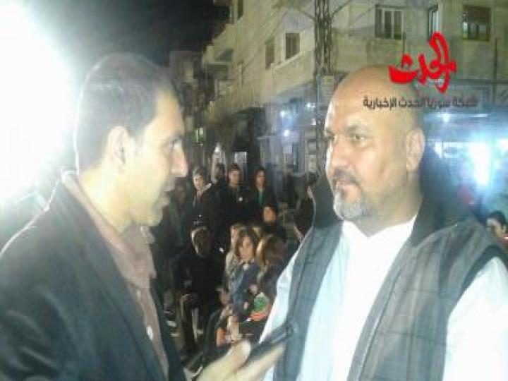 أهالي الزهراء في حمص مطالبنا محقة ونتمنى الوقوف معنا
