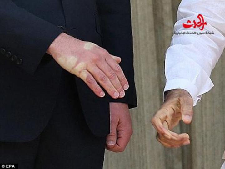 بالصور رئيس وزراء الهند يترك بصماته على يد الأمير وليم